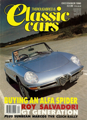 THOROUGHBRED & CLASSIC CARS 1990 DEC - TVR vs. MARCOS
